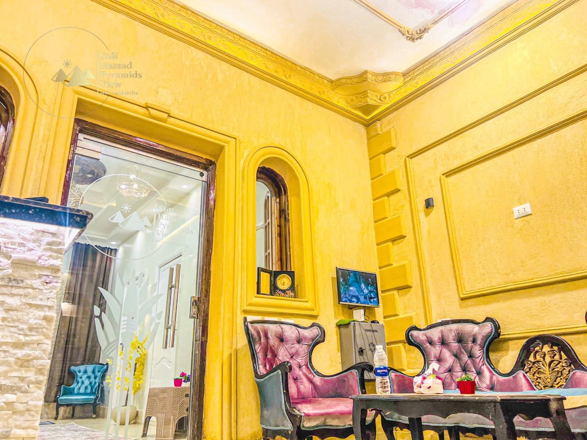 Sidi Hamad Pyramids View Hotel Kafrat al Jabal Luaran gambar