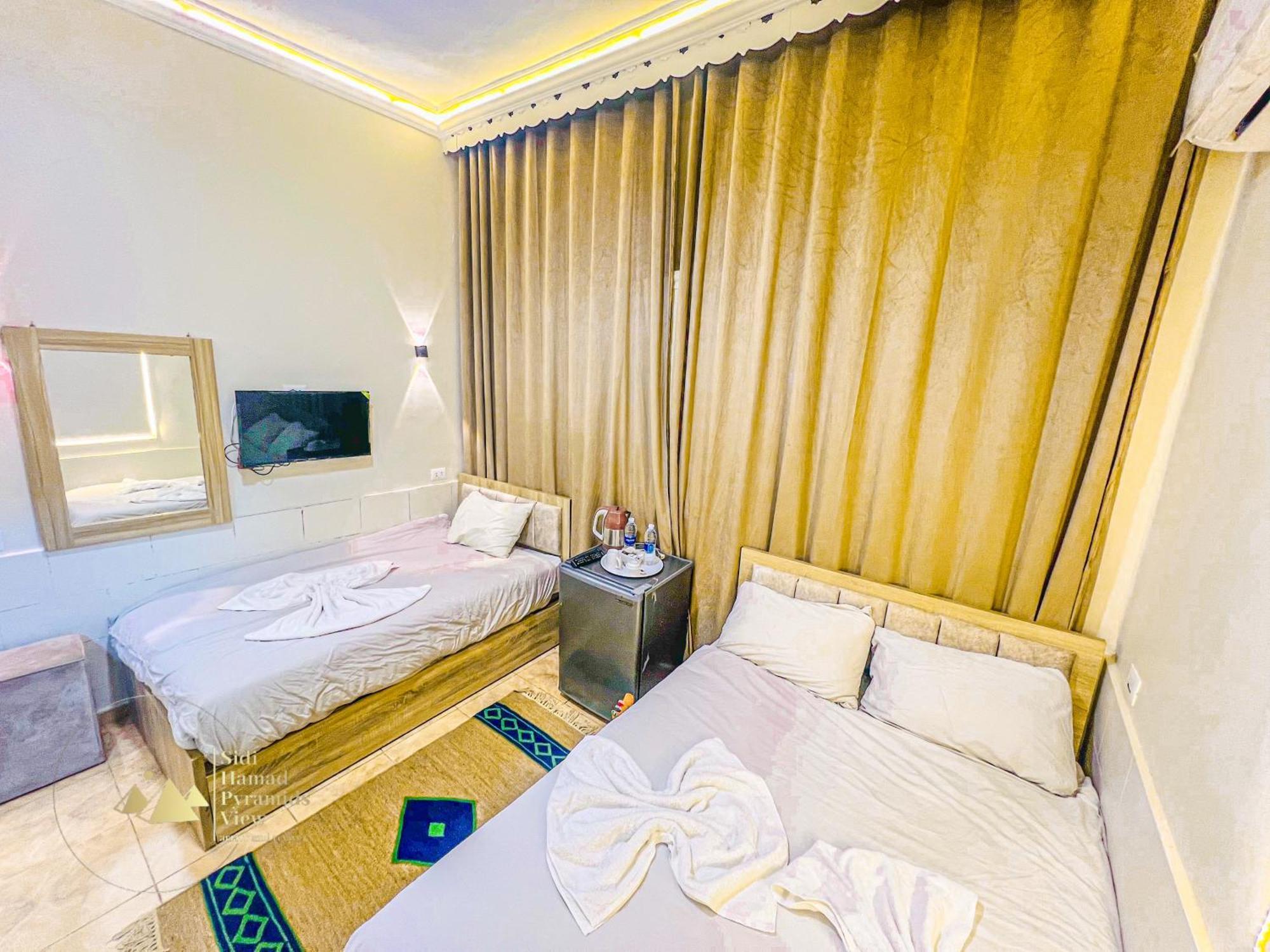 Sidi Hamad Pyramids View Hotel Kafrat al Jabal Luaran gambar