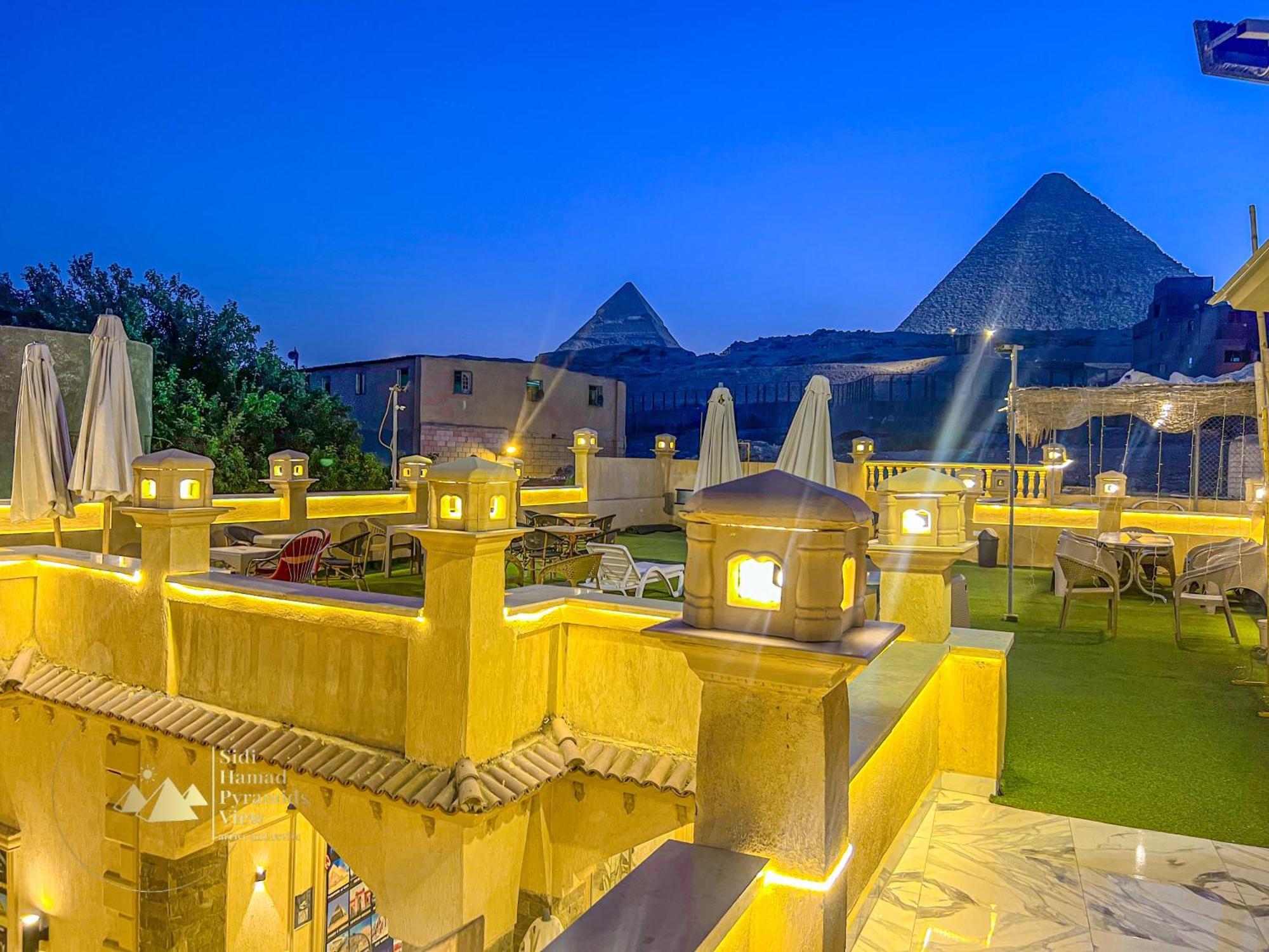 Sidi Hamad Pyramids View Hotel Kafrat al Jabal Luaran gambar