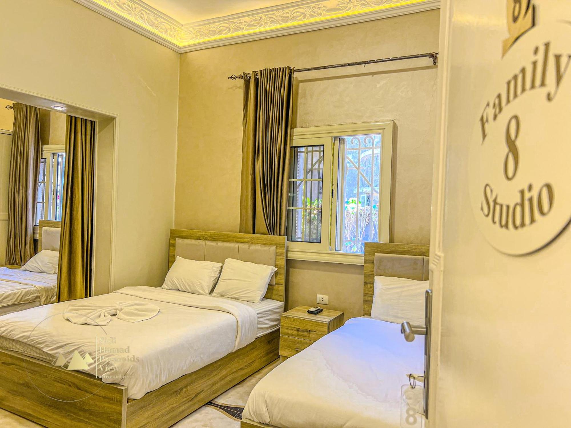 Sidi Hamad Pyramids View Hotel Kafrat al Jabal Luaran gambar